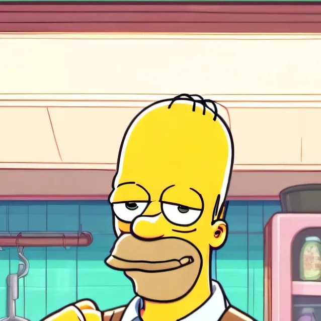 chat with ai character: Homer
