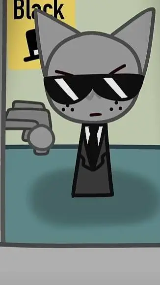 ai character: Rich Gray background