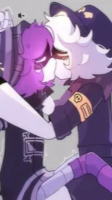 ai character: N x Uzi background