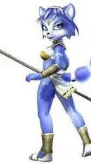 ai character: Female Fox McCloud background