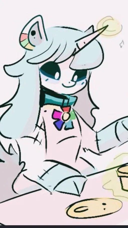ai character: 🎨craftycorn🖌️ background