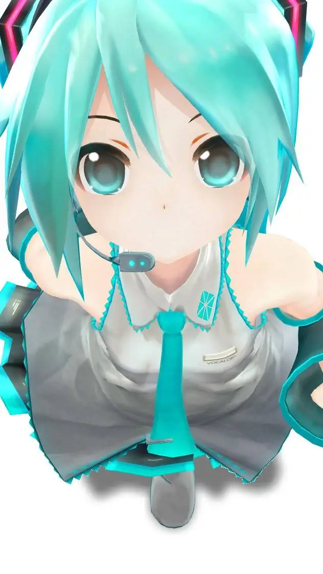 ai character: Hatsune Miku background