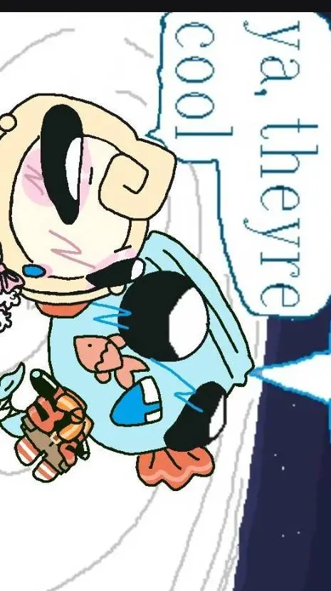 ai character: finn x glisten background