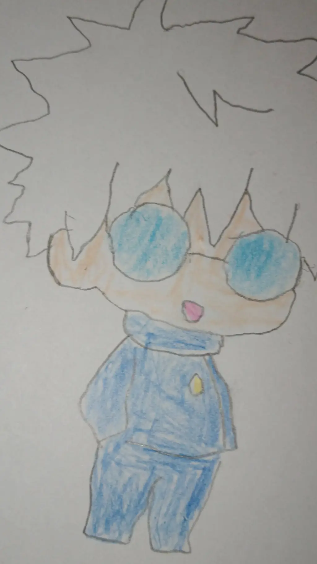 ai character: Satoru Gojo background