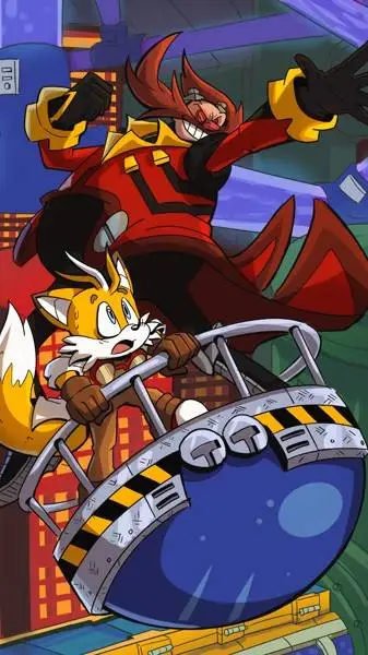 ai character: Sonic AU background