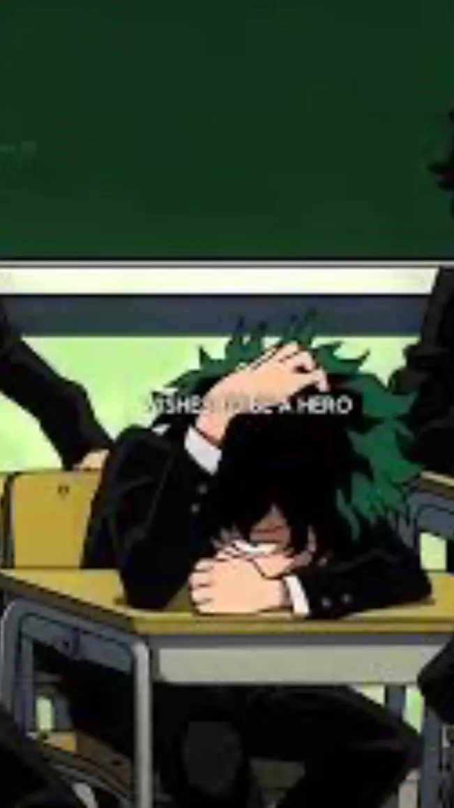 ai character: Mha middle school background