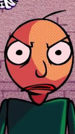 ai character: Baldi background