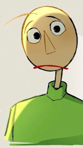 ai character: Baldi basics & sf background