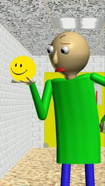 ai character: Baldi meets verity background
