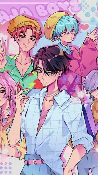 ai character: ♤☆SAJA BOYS☆♤ background