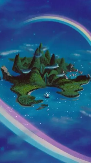 ai character: HH in Neverland background