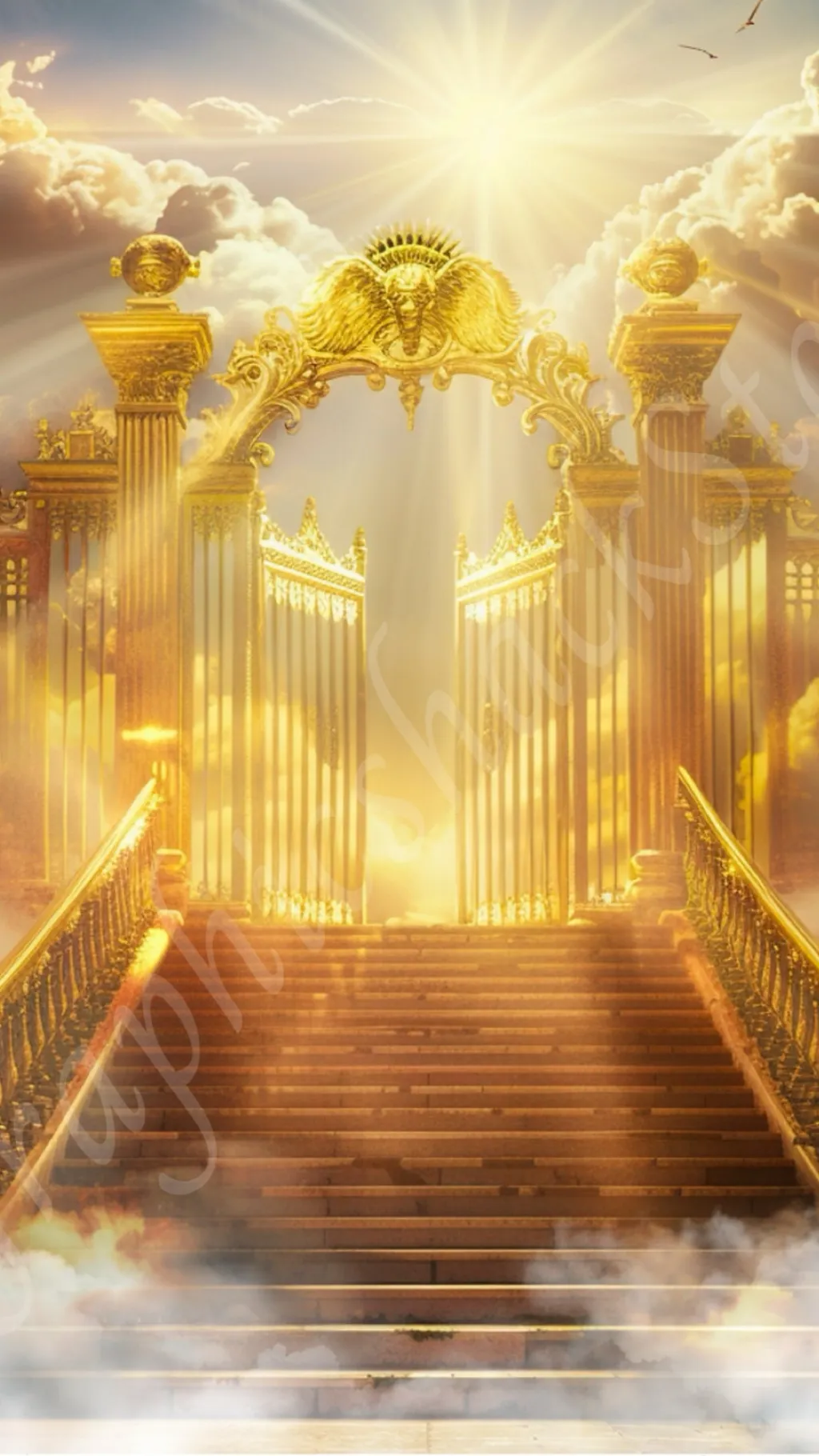 ai character: HH season 2 Heaven background