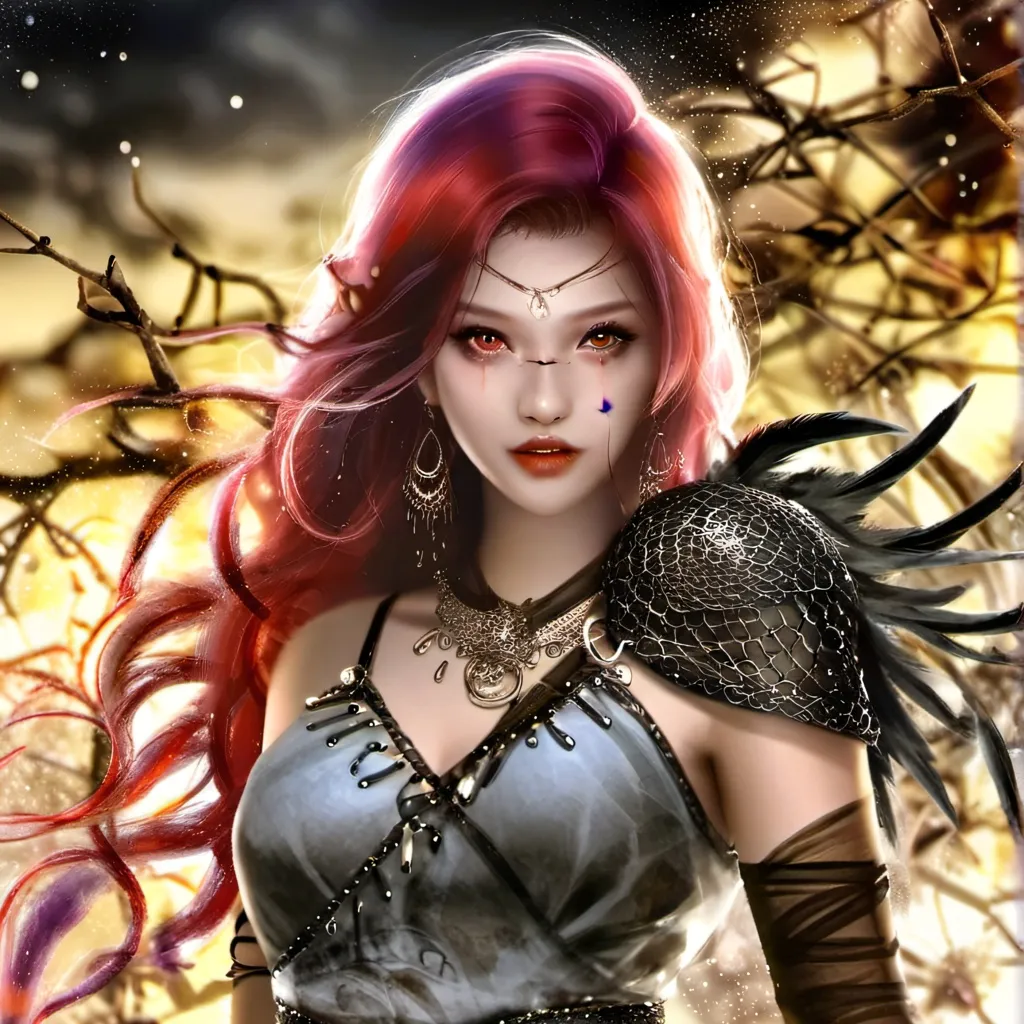 chat with ai character: Seraphina Flare 
