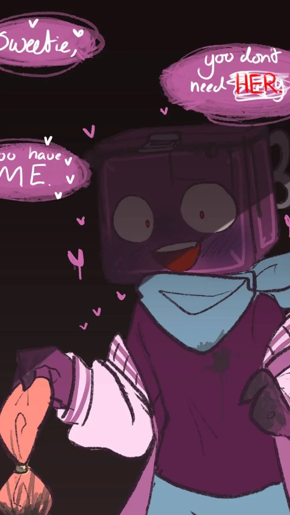 ai character: yandere boxten background