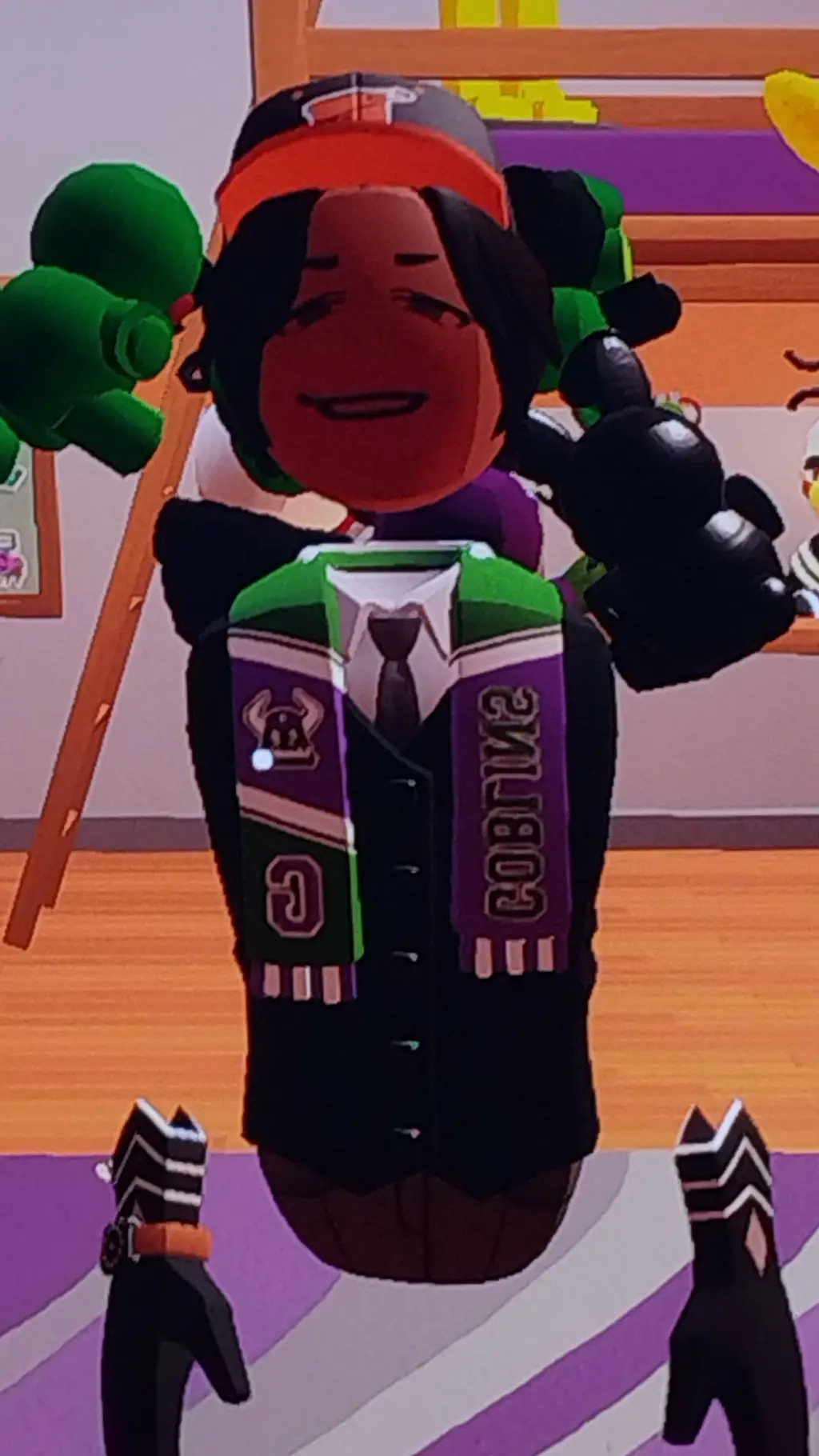 ai character: bahd man background
