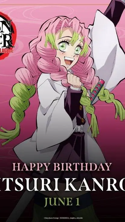 ai character: Mitsuri  background