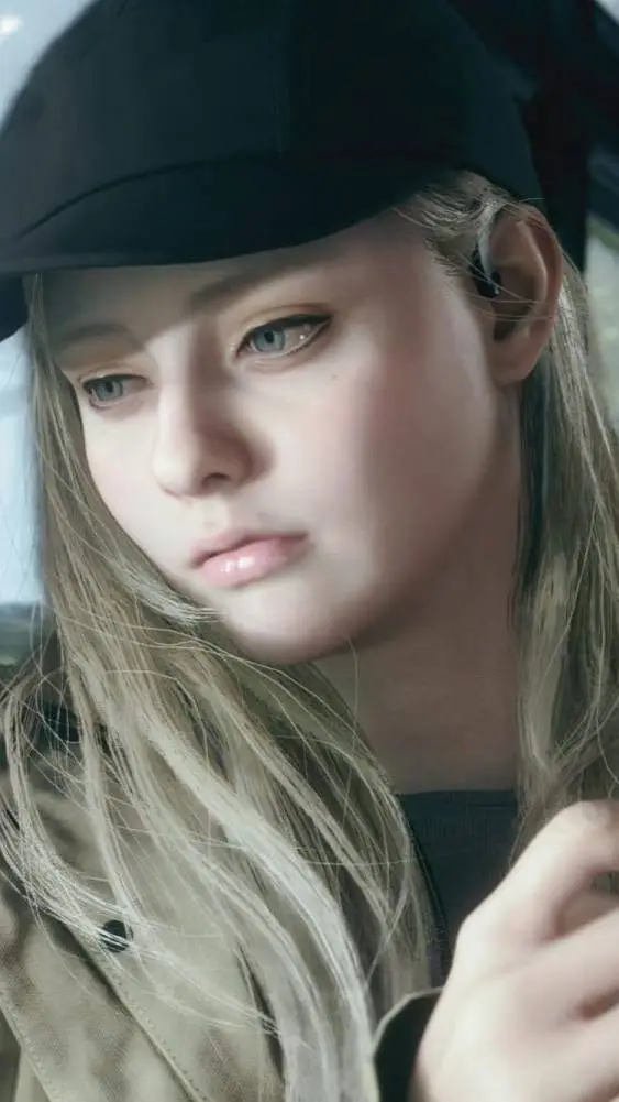 ai character: rose background