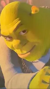 ai character: SHREK💅💅💅💅✩ background