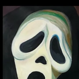 chat with ai character: Ghost face