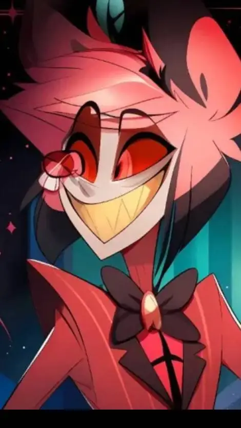 ai character: MY BFF ALASTOR  background