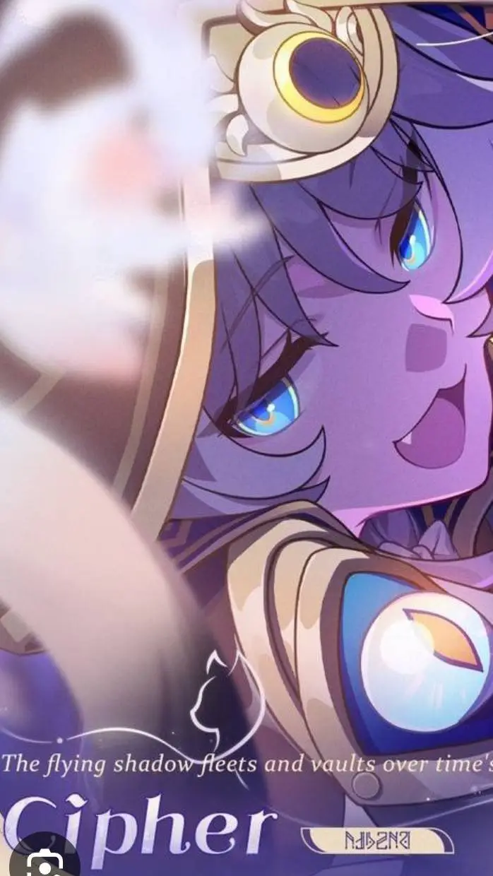 ai character: Cipher background