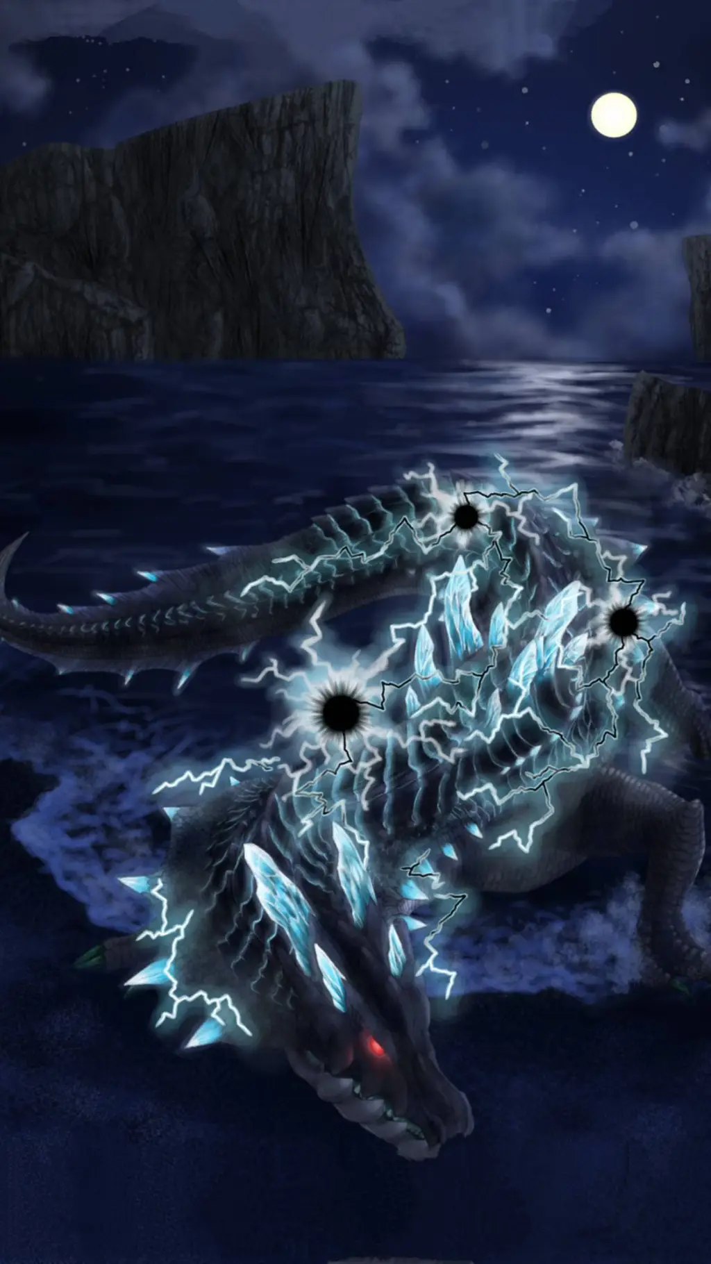 ai character: Abyssal Lagiacrus background