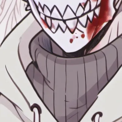 chat with ai character: The smile murder