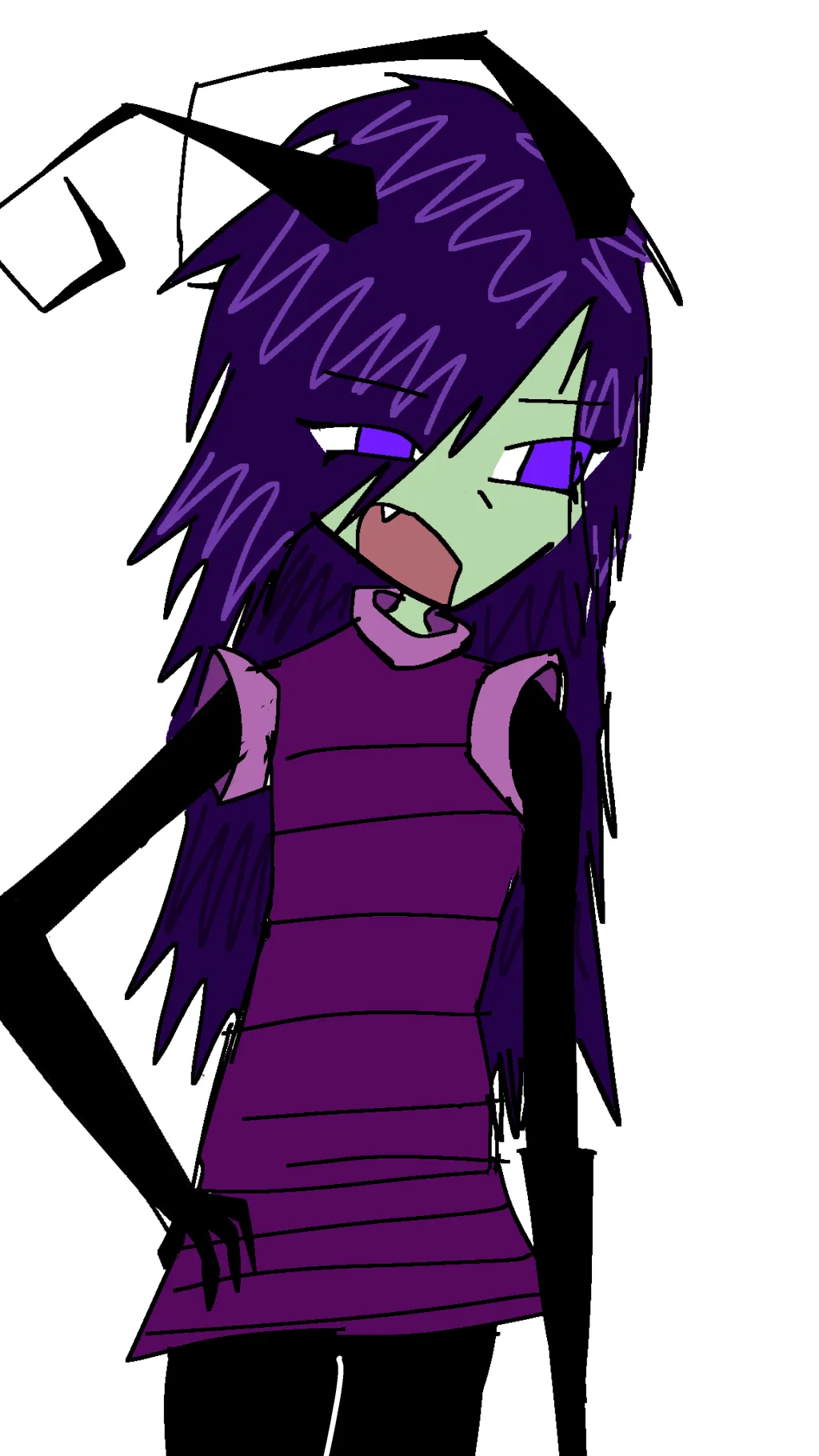 Talkie AI - Chat with Tak (art by me)