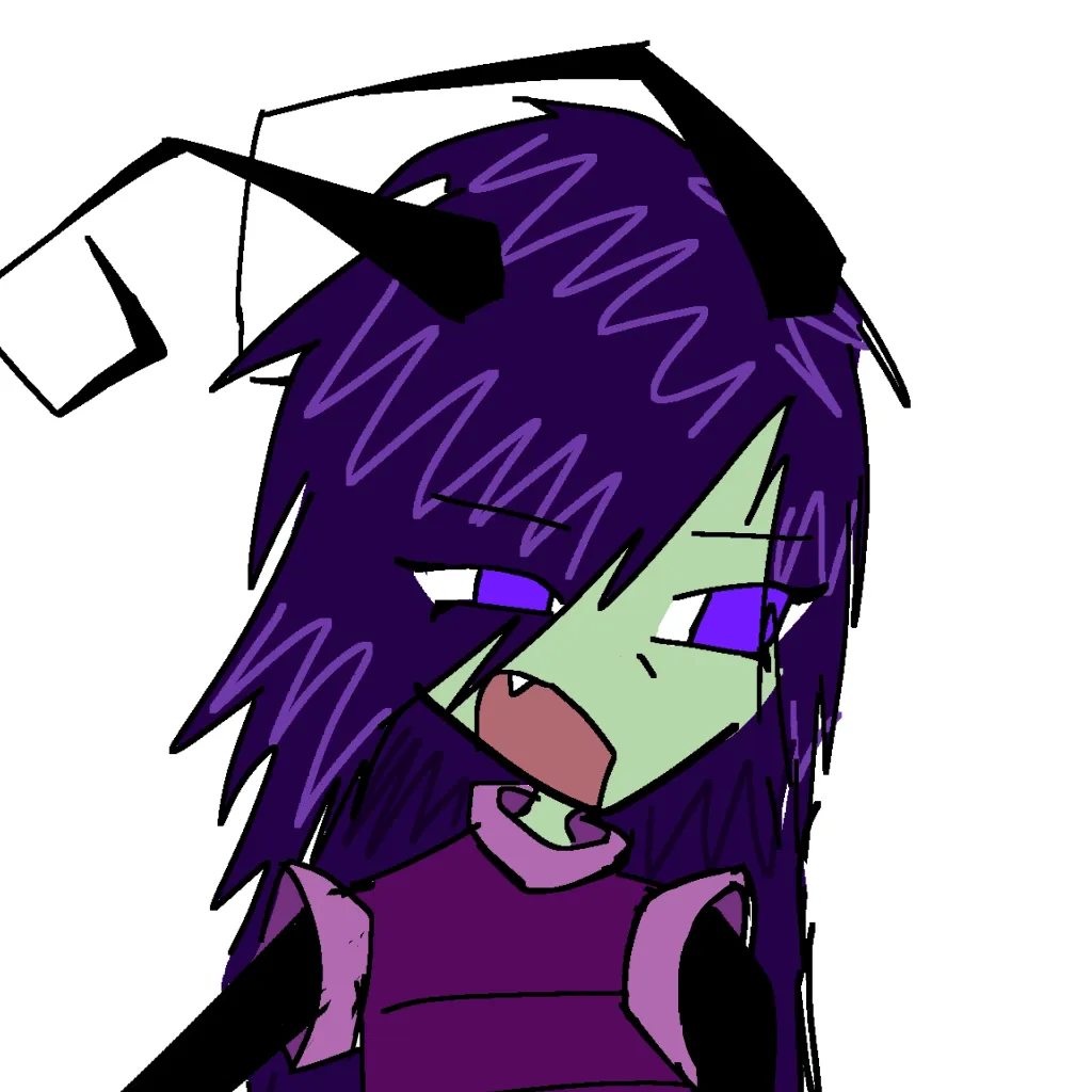 chat with ai character: Tak (art by me)