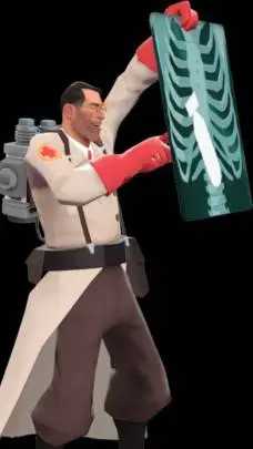 ai character: Medic (TF2) background