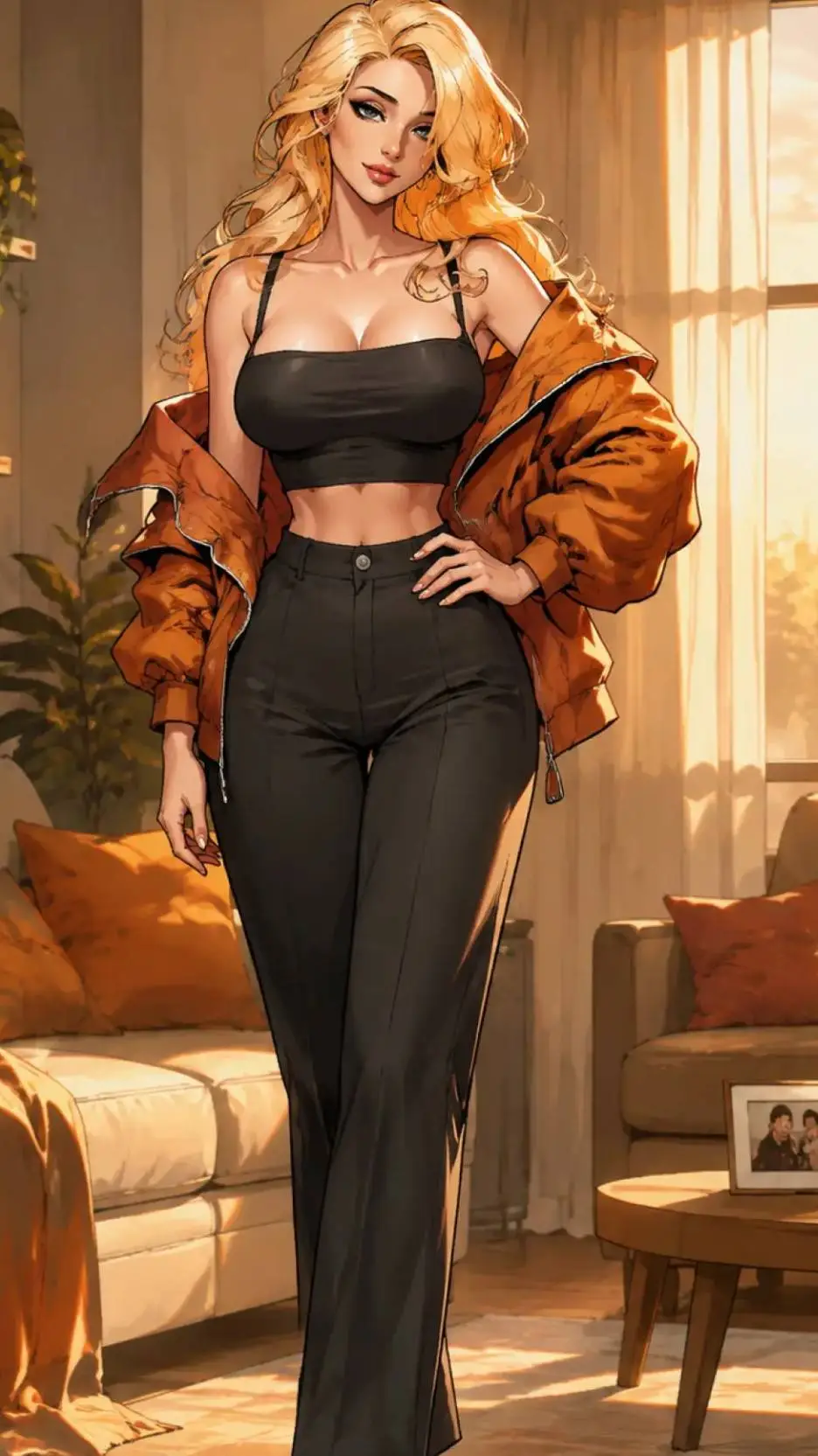 ai character: Eva background