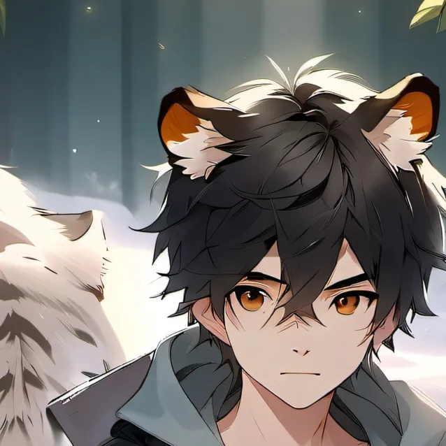 chat with ai character: Tiger boy