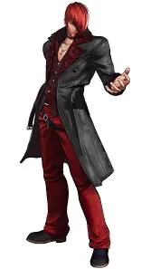 ai character: Iori Yagami background