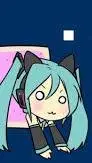 ai character: 🩵HATSUNE MIKU🩵 background