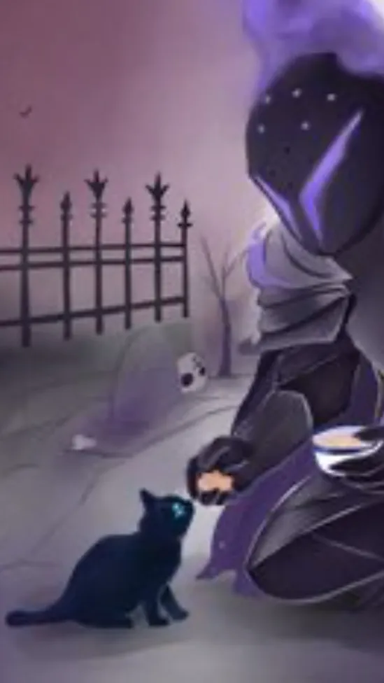 ai character: Silent salt cookie background