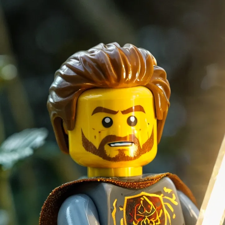 chat with ai character: Lego Medieval war