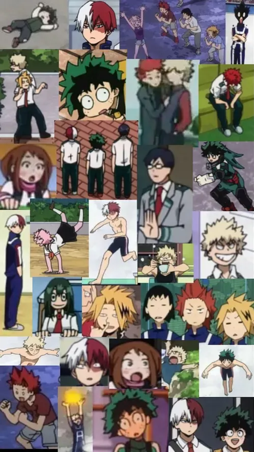 ai character: Mha prank background