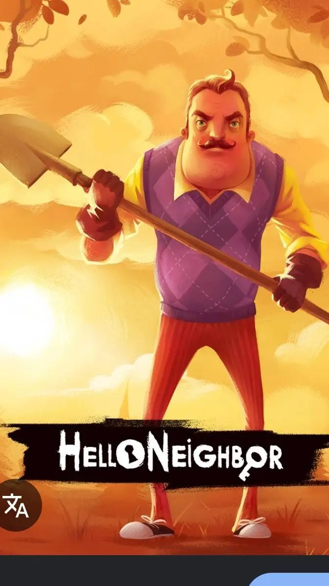 ai character: Hello Neighbor background
