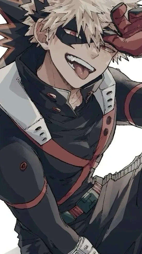 ai character: KATSUKI BAKUGO  background