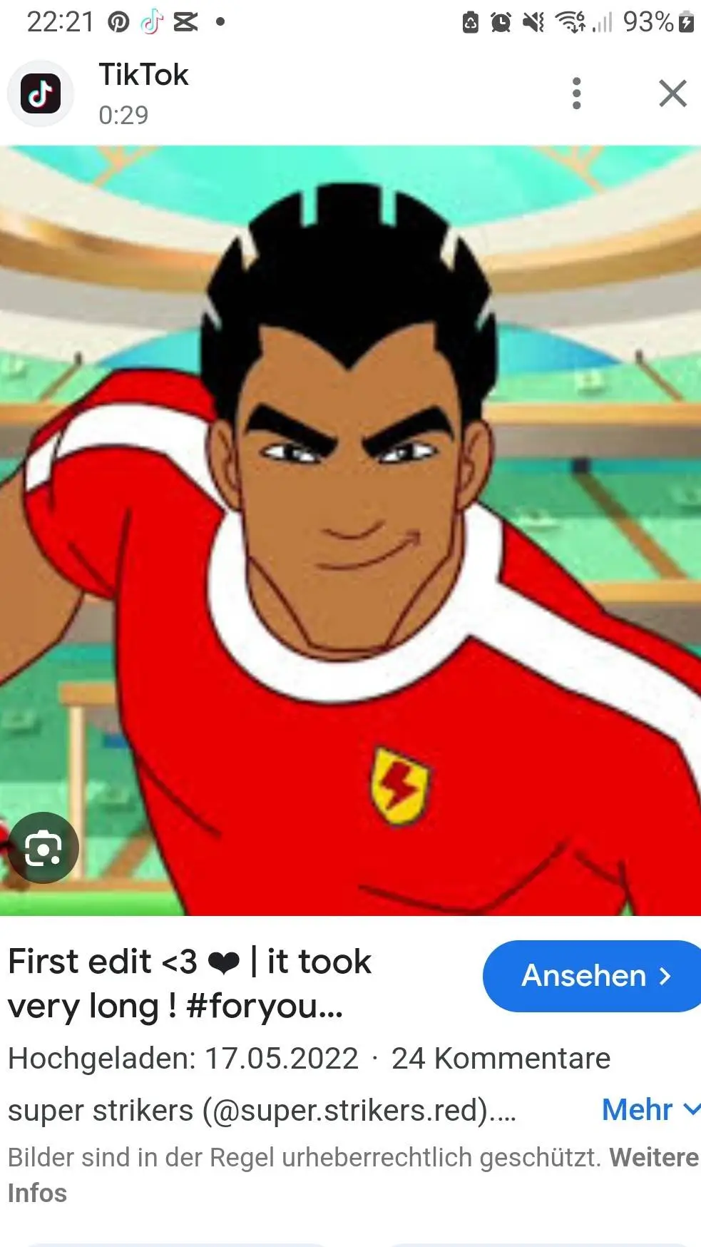 ai character: Supa strikas~ background
