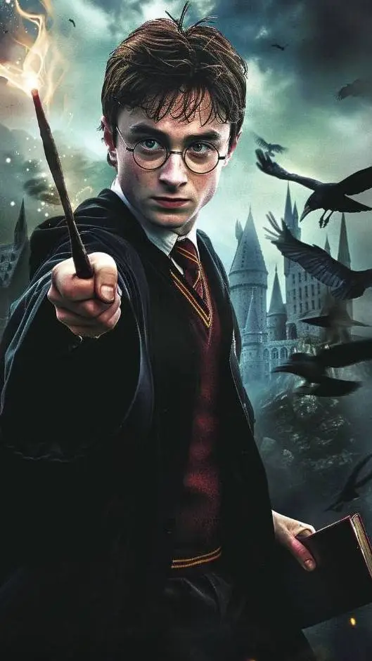 ai character: Harry Potter  background
