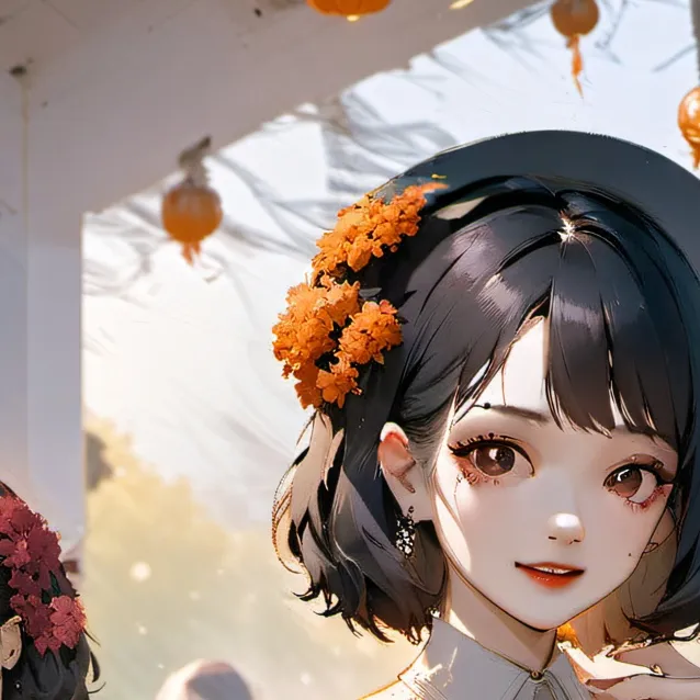 chat with ai character: halloween ball