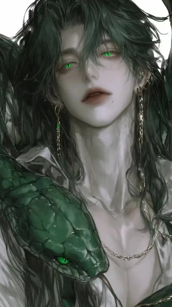 ai character: Lucien🐍🐍 background