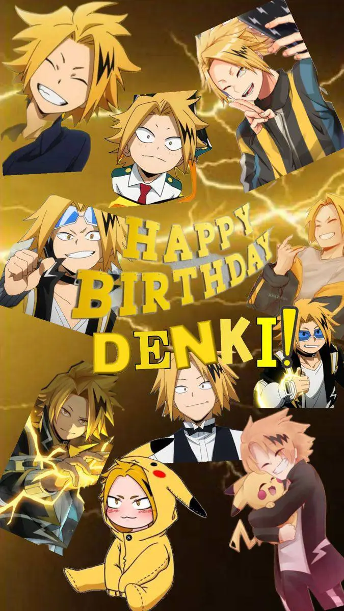 ai character: denki bday background