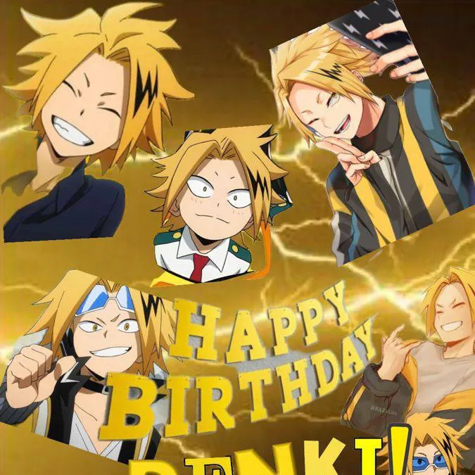 chat with ai character: denki bday
