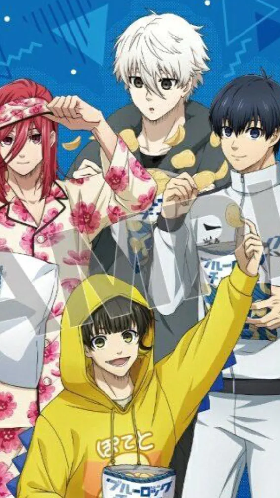 ai character: Bluelock sleepover background