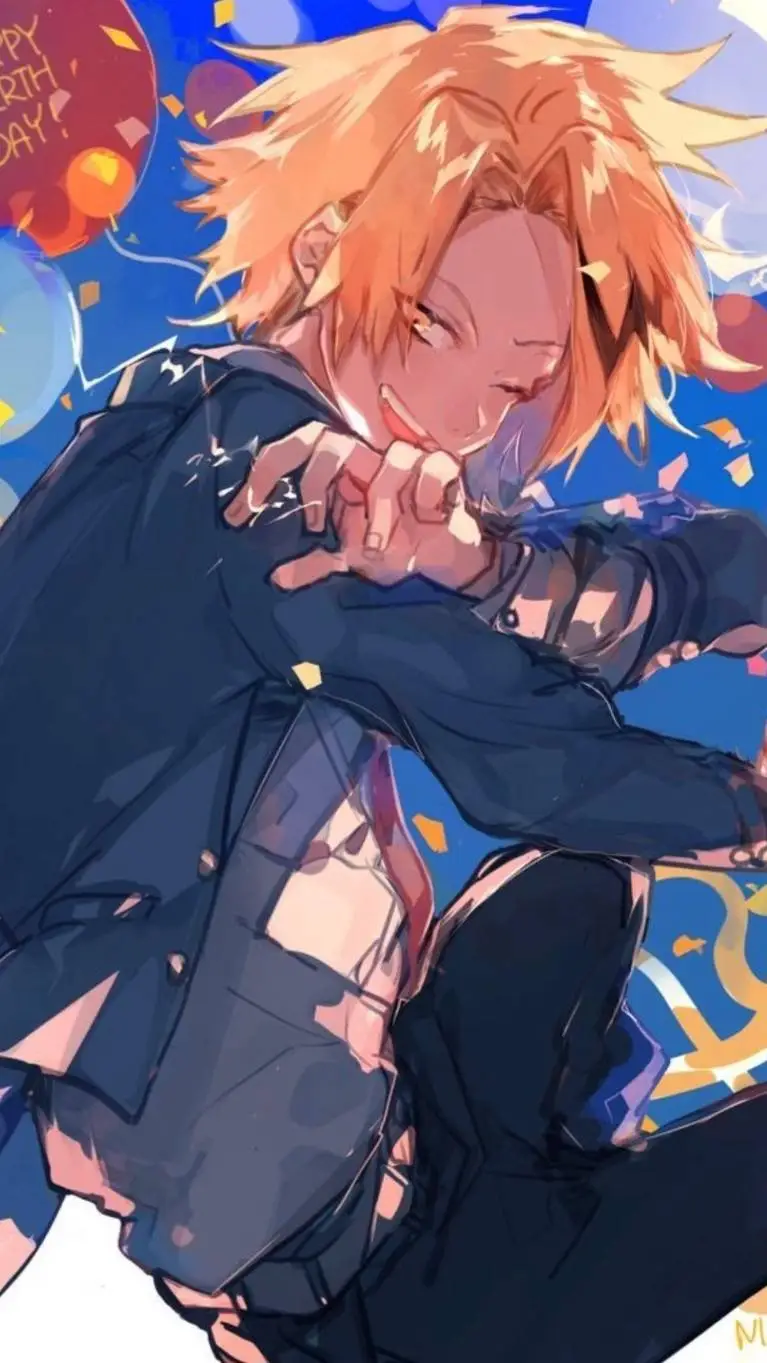 ai character: ⚡Denki Kaminari⚡ background