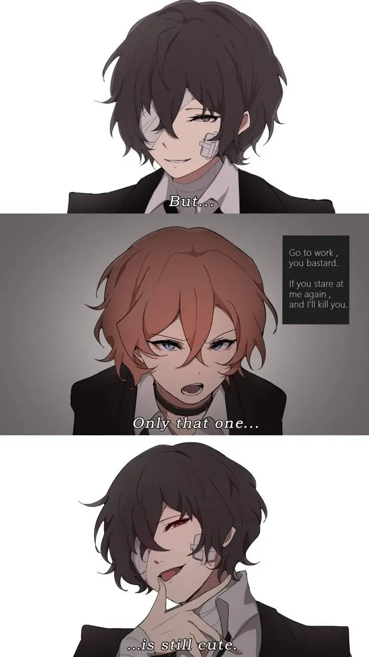 ai character: Dazai x Chuuya background