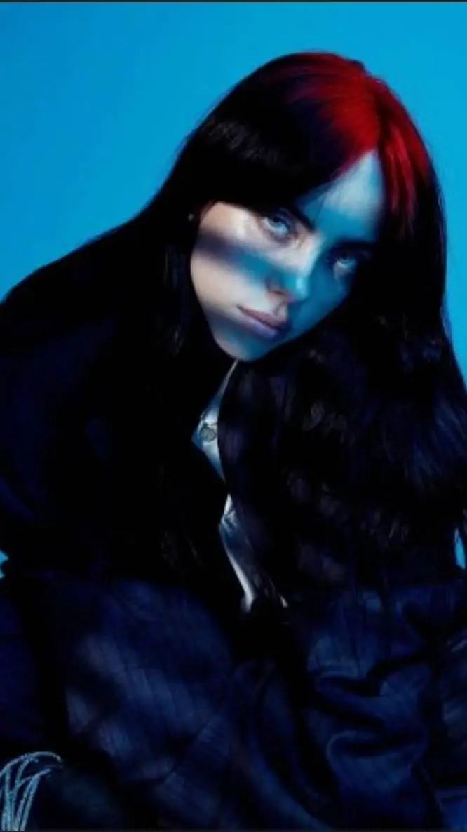 ai character: billie eilish background