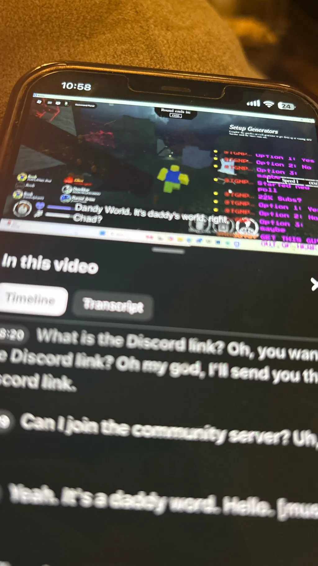 ai character: Mha the evil background